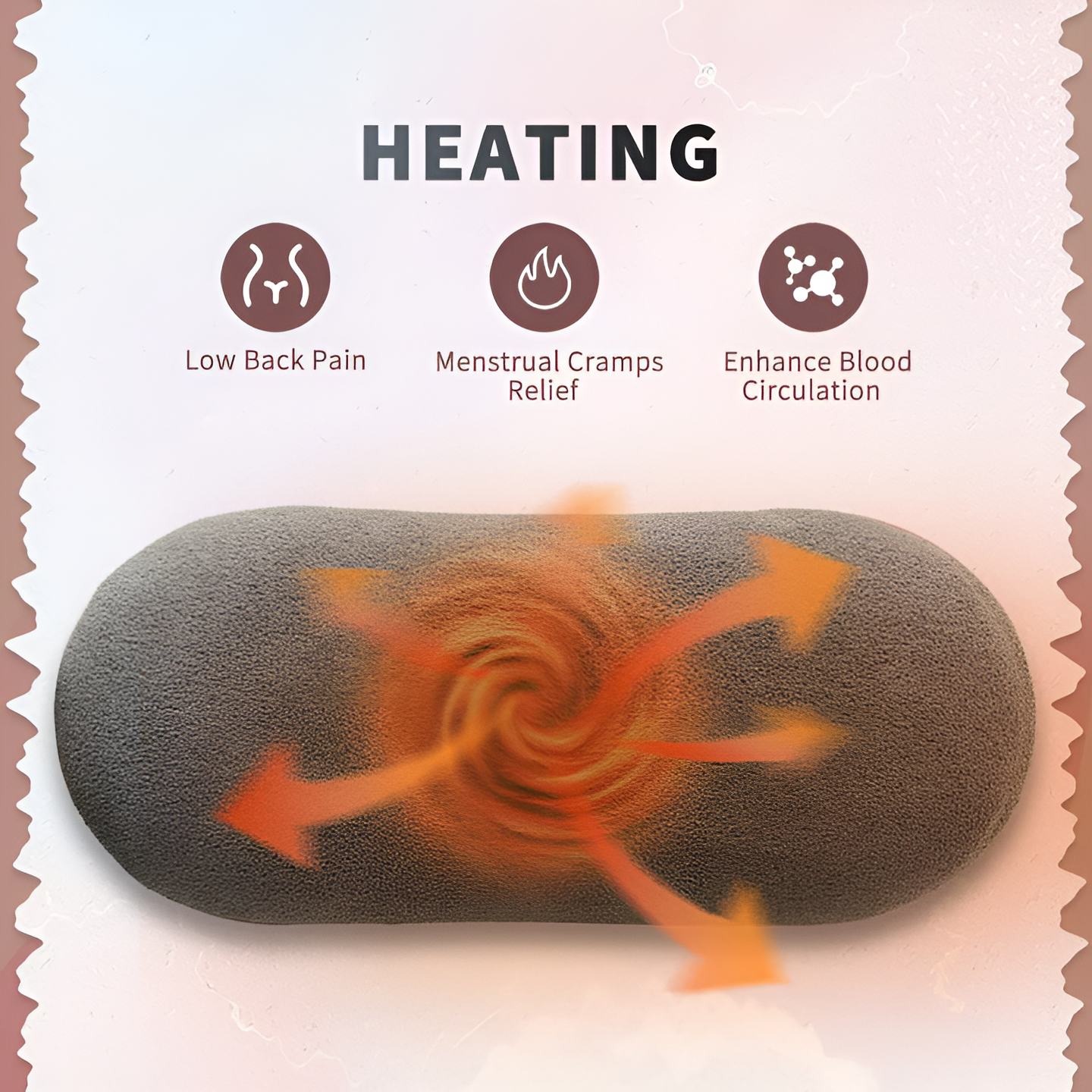 Period Cramp Relief Heating Belt