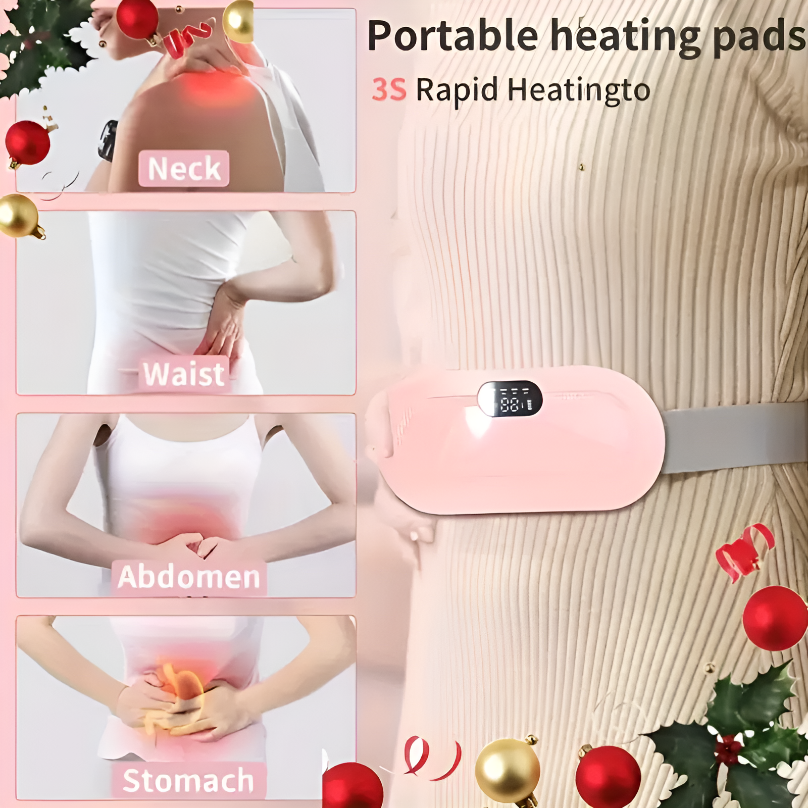 Period Cramp Relief Heating Belt
